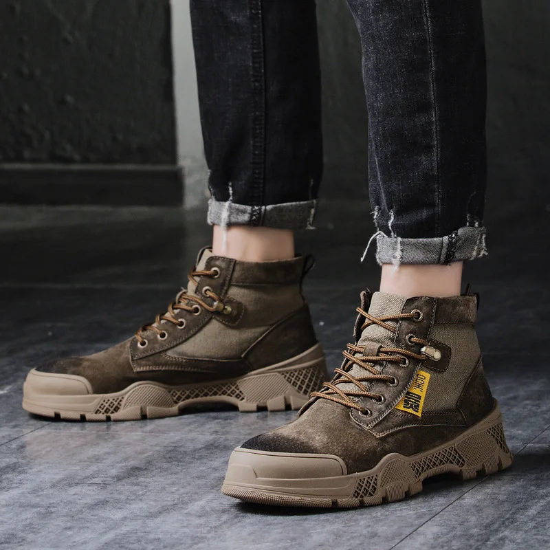 2019 Autumn And Winter New Style Martin Boots Men's British-Style Genuine Leather Worker Boot Trend Casual Short Boots Men Hight
2019 Autumn And Winter New Style Martin Boots Men's British-Style Genuine Leather Worker Boot Trend Casual Short Boots Men Hight