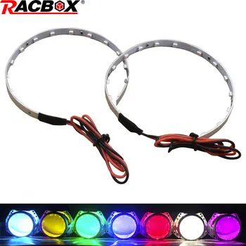 Multi-color LED Demon Light Strip Led Halo Rings Kit Devil Eye Lights For Car 3.0 inch Projector Lens Headlight Retrofit 12V
Multi-color LED Demon Light Strip Led Halo Rings Kit Devil Eye Lights For Car 3.0 inch Projector Lens Headlight Retrofit 12V
