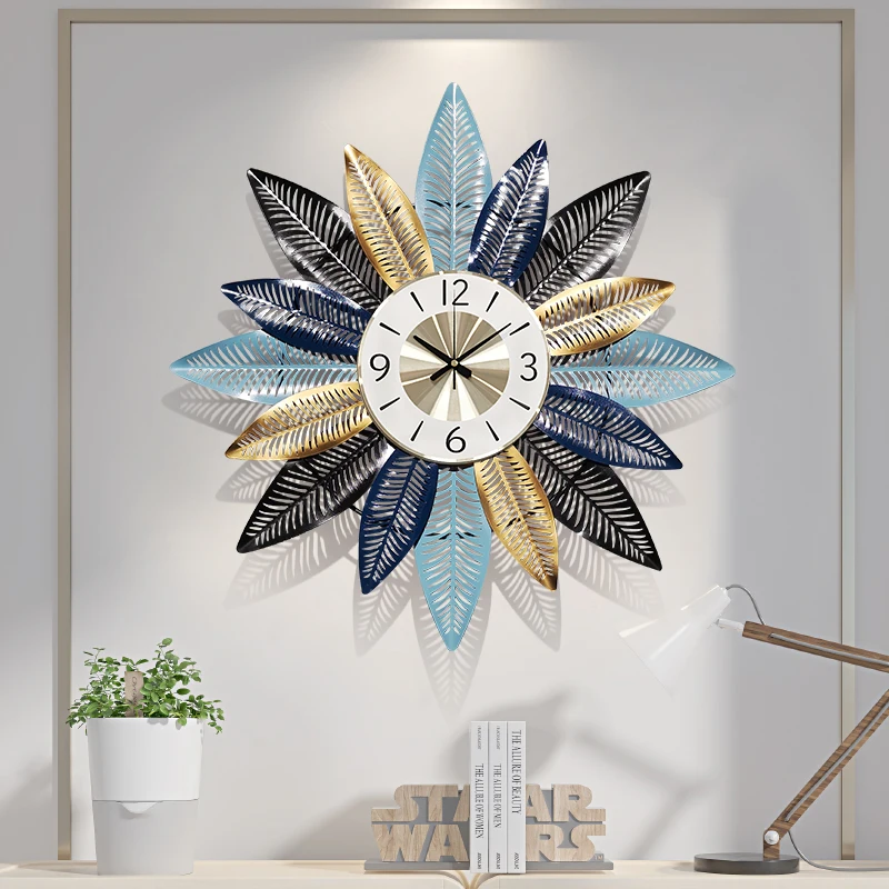 Simple Modern Wrought Iron Wall Clock Wall Hanging Decoration Home Livingroom Wall Mural Ornaments Office Wall Sticker Crafts
Simple Modern Wrought Iron Wall Clock Wall Hanging Decoration Home Livingroom Wall Mural Ornaments Office Wall Sticker Crafts