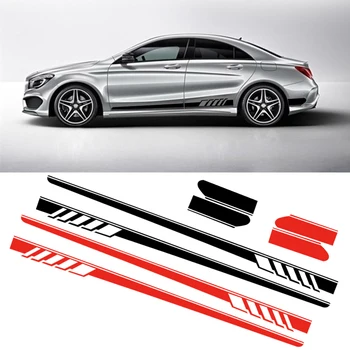 DWCX PVC Black/Red 2Pcs Vinyl Car Side Body Long Stripe Decal Sticker Decor Fit for Mercedes-Benz
DWCX PVC Black/Red 2Pcs Vinyl Car Side Body Long Stripe Decal Sticker Decor Fit for Mercedes-Benz