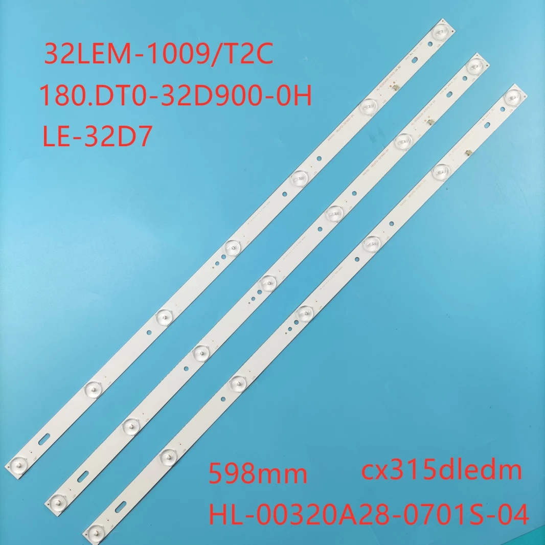 

TV's LED Backlight Strips For Redline 32EX5532 LED TV Bars HL-00320A28-0701S-04 B0 Bands Rulers ZDCX32D07-ZC14FG-05 Array Tapes