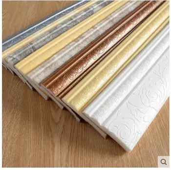 Self-adhesive skirting wall sticker border decoration strip ceiling sticker skirting waist line 3D three-dimensional foam soft
Self-adhesive skirting wall sticker border decoration strip ceiling sticker skirting waist line 3D three-dimensional foam soft