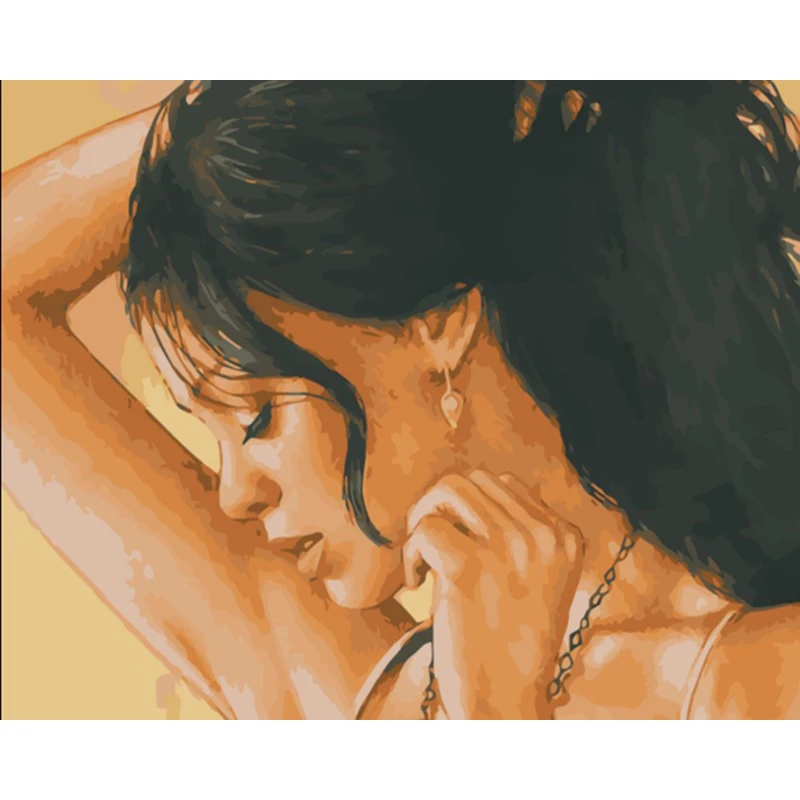 Painting By Number Girl Portrait Coloring Drawing HandPainted DIY Kits For Adults Figure Picture By Number Home Decoration Art
Painting By Number Girl Portrait Coloring Drawing HandPainted DIY Kits For Adults Figure Picture By Number Home Decoration Art