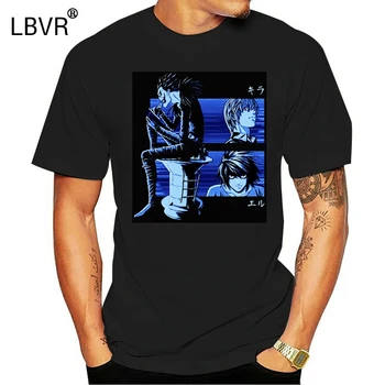 Death Note Light L And The Shinigami Black T-Shirt For Anime Manga Fans Oversized Tee Shirt
Death Note Light L And The Shinigami Black T-Shirt For Anime Manga Fans Oversized Tee Shirt