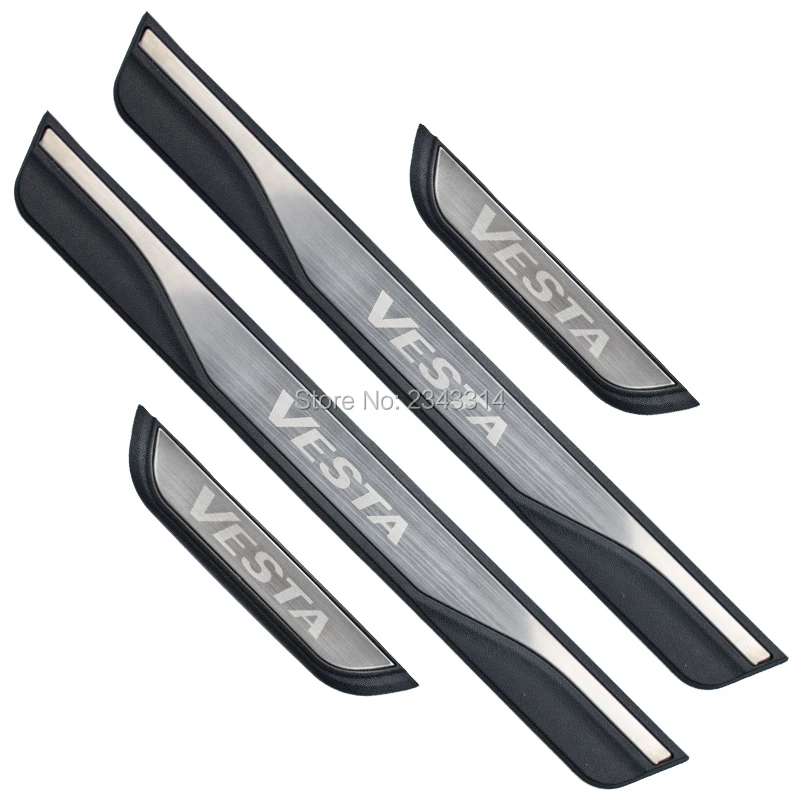 For Lada Vesta SW Cross Concept 2015-2018 2019 Stainless Door Sill Scuff Plate Guard Pedal Protectors Cover Trim Car Accessories
For Lada Vesta SW Cross Concept 2015-2018 2019 Stainless Door Sill Scuff Plate Guard Pedal Protectors Cover Trim Car Accessories