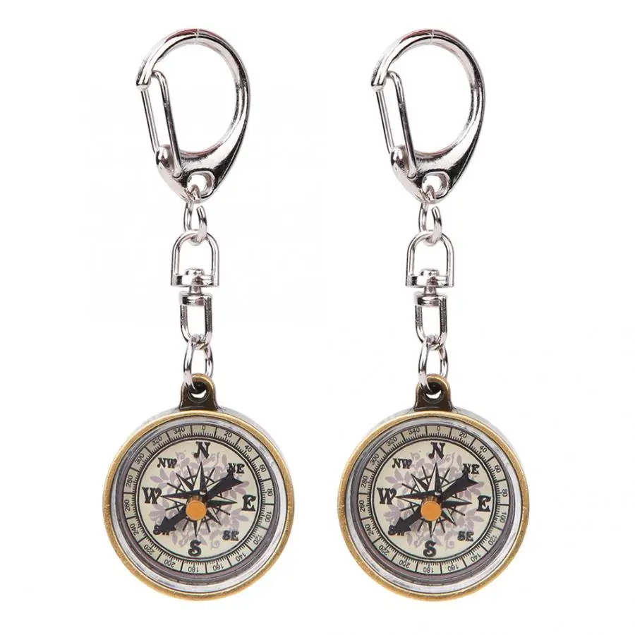 2PCS Portable Camping Campss Zinc Alloy Compact Pocket Compass Keychain Navigation Compass Outdoor Navigation Tools
2PCS Portable Camping Campss Zinc Alloy Compact Pocket Compass Keychain Navigation Compass Outdoor Navigation Tools