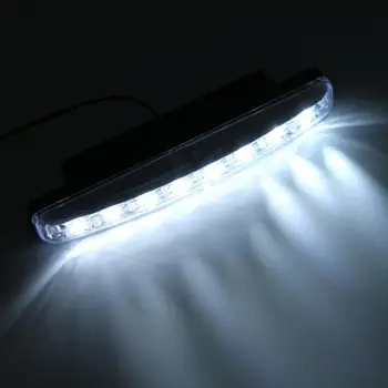 1PCS DRL Led Daytime Running Light 12V 8LED Car Day Light Auto Driving Head Fog Lamp Super White Waterproof External Car Styling
1PCS DRL Led Daytime Running Light 12V 8LED Car Day Light Auto Driving Head Fog Lamp Super White Waterproof External Car Styling
