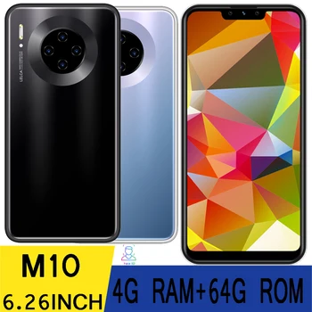 M10 smartphones quad core 6.26inch global version 4GB RAM 64GB ROM 13mp Face ID unlocked android mobile phones celulares WIFI
M10 smartphones quad core 6.26inch global version 4GB RAM 64GB ROM 13mp Face ID unlocked android mobile phones celulares WIFI