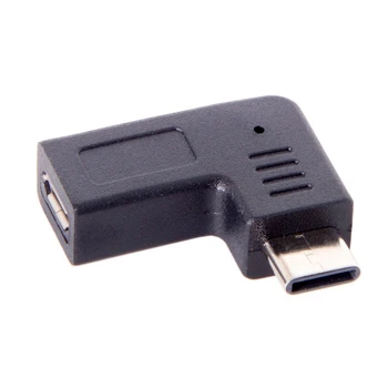 USB-C Type-C Male to Micro-USB 2.0 5Pin Female Data Adapter 90 Degree Angled Type
USB-C Type-C Male to Micro-USB 2.0 5Pin Female Data Adapter 90 Degree Angled Type