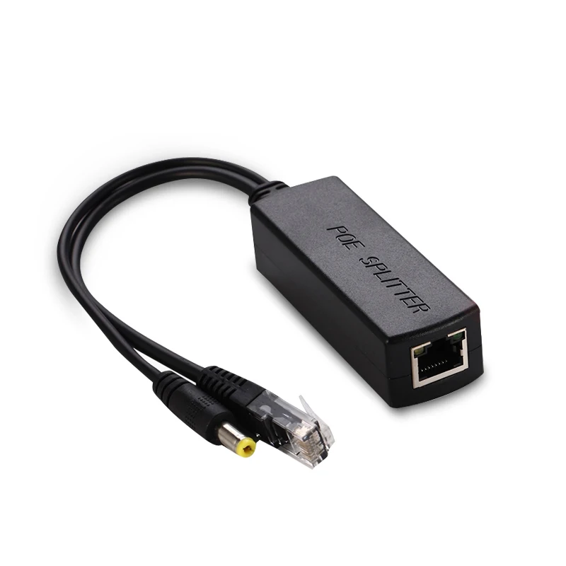 POE Splitter Cable with IEEE802.3af 5V 3A 12V1.5A Adapter with 5.5x2.1 mm DC Connector for IP Camera phone
POE Splitter Cable with IEEE802.3af 5V 3A 12V1.5A Adapter with 5.5x2.1 mm DC Connector for IP Camera phone