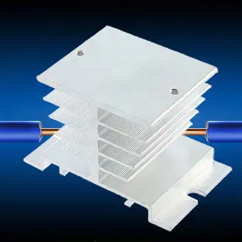 Electronics Easy Install Desktop Computer Practical Industry High Power Cooling Radiator Aluminum Alloy Office Heat Sink Home