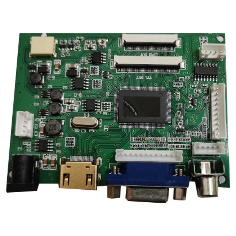 HDMI+VGA+ 2AV+o 40Pin 50Pin LCD Driver Controller Board Kit for Panel CLAA070ND02/EJ070NA02/AT070TNA2 V.1 1024X600
HDMI+VGA+ 2AV+o 40Pin 50Pin LCD Driver Controller Board Kit for Panel CLAA070ND02/EJ070NA02/AT070TNA2 V.1 1024X600