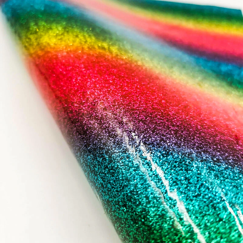 Rainbow Glitter Fabric Sparkle Shiny Faux Leather Craft Fabric Bows Decor DIY Bags Shoes Material Decoration 20*120CM
Rainbow Glitter Fabric Sparkle Shiny Faux Leather Craft Fabric Bows Decor DIY Bags Shoes Material Decoration 20*120CM