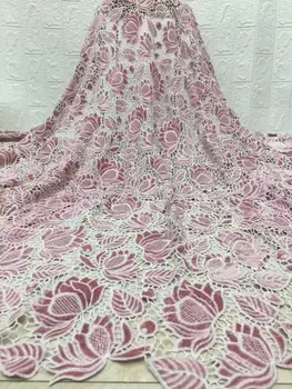 african Lace Fabric 2020 high Quality nigerian cord Lace french Embroidered water soluble Lace Fabric For Wedding Dresses
african Lace Fabric 2020 high Quality nigerian cord Lace french Embroidered water soluble Lace Fabric For Wedding Dresses