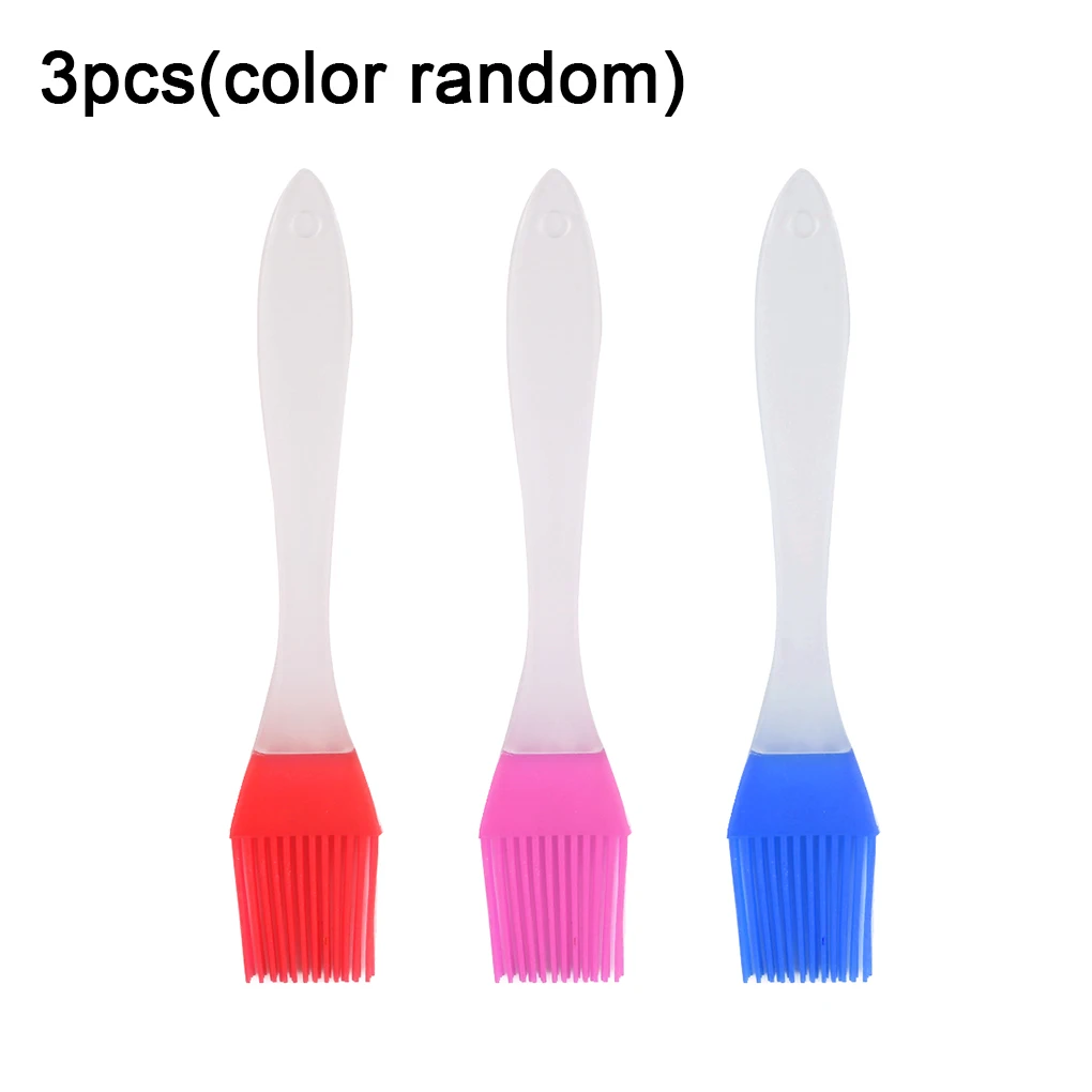 3pcs/packet Silicone Baking Bread Cook Brushes Pastry Oil BBQ Basting Brush Tool Basting Oil Brush Color Random
3pcs/packet Silicone Baking Bread Cook Brushes Pastry Oil BBQ Basting Brush Tool Basting Oil Brush Color Random