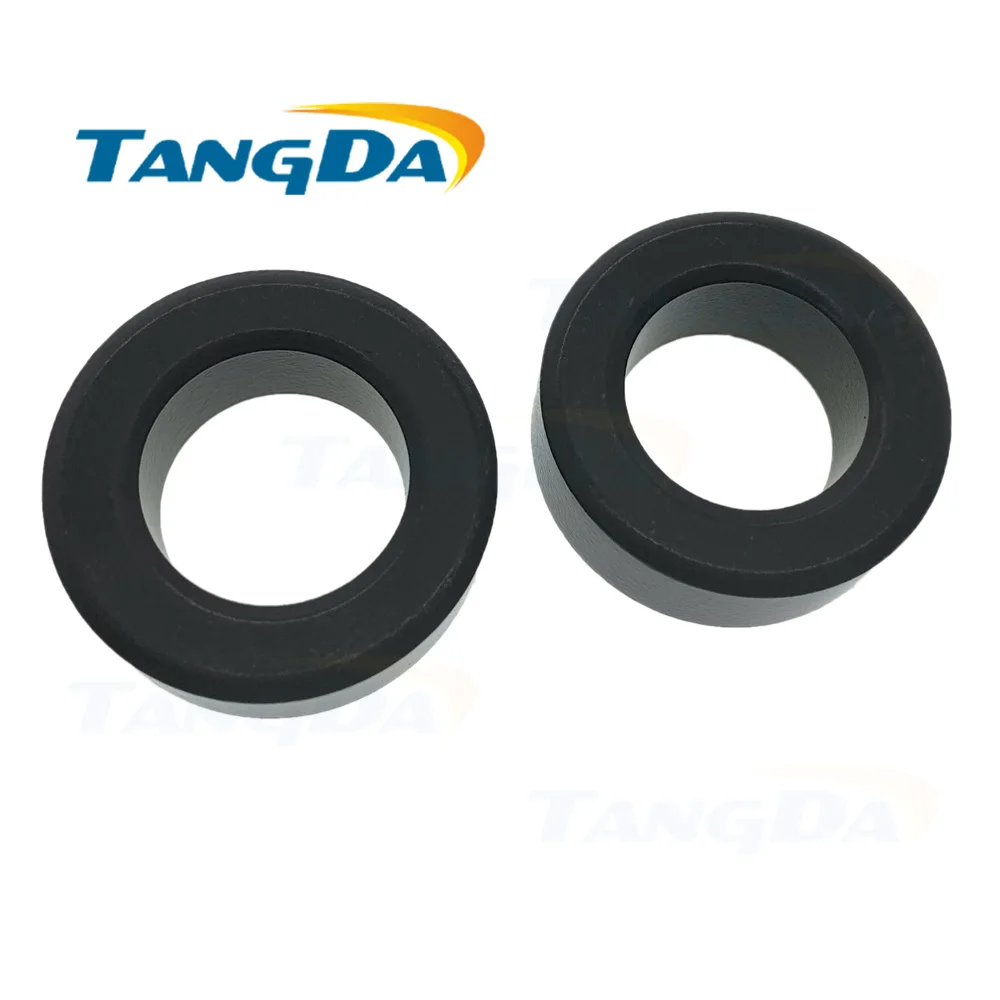 

Tangda Iron powder cores T157-3 OD*ID*HT 40*24*15 mm 42nH/N2 35uo Iron dust core Ferrite Toroid Core toroidal gray A