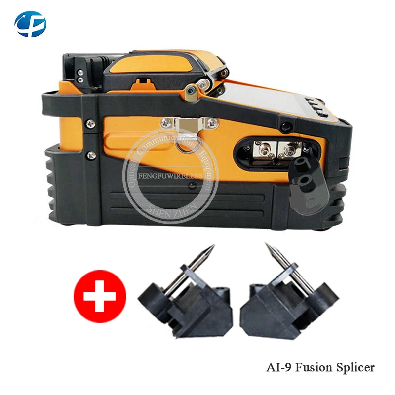 Six Motors AI-9 Fiber Fusion Splicer Built In VFL And Optical Power Meter Function , with 1pair AI-9 dedicated new electrode
Six Motors AI-9 Fiber Fusion Splicer Built In VFL And Optical Power Meter Function , with 1pair AI-9 dedicated new electrode