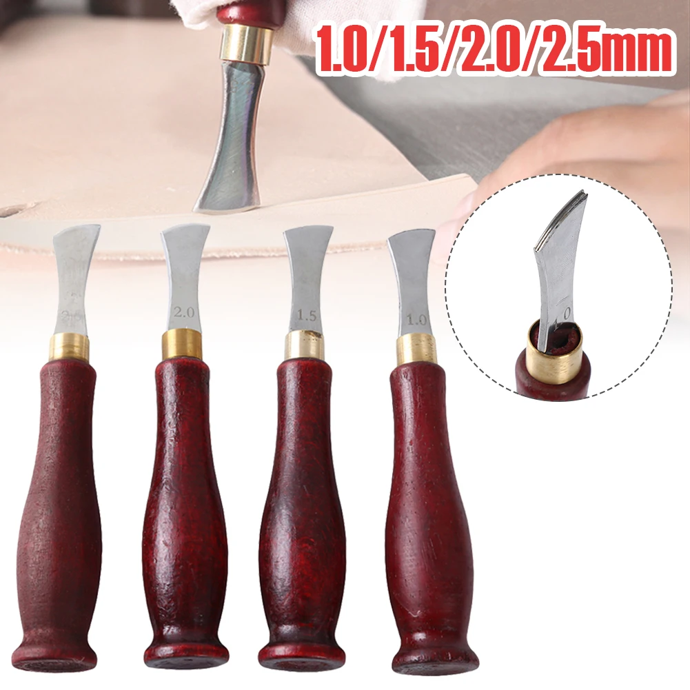 1.0-2.5mm Leather tool Arch Edge Sector Shallow Groove Edges Cold and Hot Pressure Line Punch Embedding Thread Leathercraft Tool
1.0-2.5mm Leather tool Arch Edge Sector Shallow Groove Edges Cold and Hot Pressure Line Punch Embedding Thread Leathercraft Tool