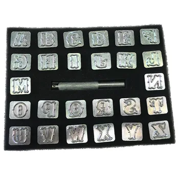 Carving Leather Art Alphabet Set Letters Stamp Handmade Durable Portable Metal DIY Tools E2S
Carving Leather Art Alphabet Set Letters Stamp Handmade Durable Portable Metal DIY Tools E2S