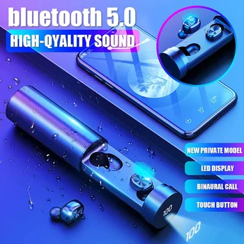 LED Display V 5.0 bluetooth Earphones TWS Earbuds 8D HiFi Stereo True Wirelss Waterproof Call Reminder Gaming Sport Mic Earbuds
LED Display V 5.0 bluetooth Earphones TWS Earbuds 8D HiFi Stereo True Wirelss Waterproof Call Reminder Gaming Sport Mic Earbuds