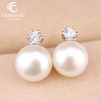 Trendy Korea New Stud Earrings For Women Exquisite Pearl Rhinestone Ear Nail Silver Color Studs Fashion Jewelry Gifts Wholesale
Trendy Korea New Stud Earrings For Women Exquisite Pearl Rhinestone Ear Nail Silver Color Studs Fashion Jewelry Gifts Wholesale