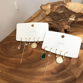 2020 Fashion Female Clip Earrings 5pcs/Set Pink Crystal On Ear Metal Long Earring for Women Oorbellen Boucle D'oreille Brincos
2020 Fashion Female Clip Earrings 5pcs/Set Pink Crystal On Ear Metal Long Earring for Women Oorbellen Boucle D'oreille Brincos