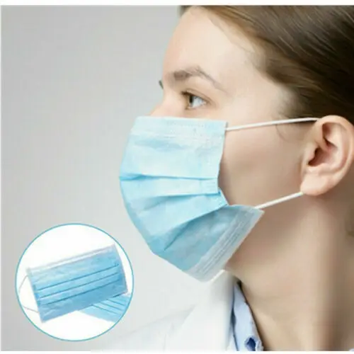 10 Pcs Profession Anti Virus Masks 3 Layer Disposable Medical Protective Antibacterial Mask Protection Against Coronavirus Blue
10 Pcs Profession Anti Virus Masks 3 Layer Disposable Medical Protective Antibacterial Mask Protection Against Coronavirus Blue
