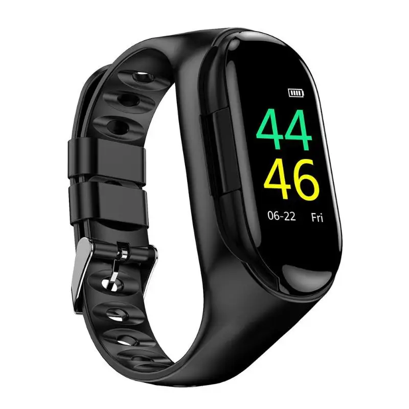 Durable Smart Bracelet Multi-function M1 2 in 1 Color Screen Smart Bracelet Wireless Bluetooth 5.0 Stereo Earphones
Durable Smart Bracelet Multi-function M1 2 in 1 Color Screen Smart Bracelet Wireless Bluetooth 5.0 Stereo Earphones