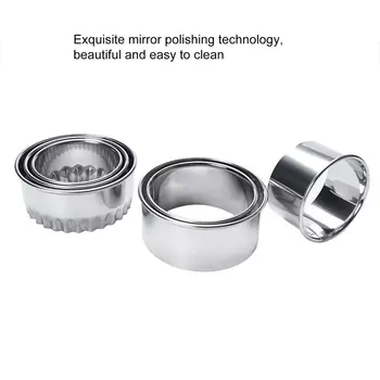 Stainless Steel Dumpling Maker Dough Cutter Pie Dumpling Mould Kitchen Pastry Tools Accessories Cutting Tool
Stainless Steel Dumpling Maker Dough Cutter Pie Dumpling Mould Kitchen Pastry Tools Accessories Cutting Tool
