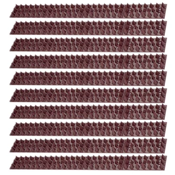 10 Pcs Plastic Spikes Birds/Cat Deterrent Practical Tool Burflar Defender Fence Spikes Harmless to Animal
10 Pcs Plastic Spikes Birds/Cat Deterrent Practical Tool Burflar Defender Fence Spikes Harmless to Animal