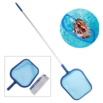 Adjustable Debris Pool Net Tools w/5 Section Poles Easy Carrying Swimming Mesh Skimmer Swimming Pool Portable Parts
Adjustable Debris Pool Net Tools w/5 Section Poles Easy Carrying Swimming Mesh Skimmer Swimming Pool Portable Parts