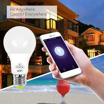 RGBW Super Bright LED Light Bulb LED Bulb Atmosphere Lamp Decoration Durable LED Lamp for Google Home
RGBW Super Bright LED Light Bulb LED Bulb Atmosphere Lamp Decoration Durable LED Lamp for Google Home
