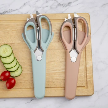 ADOREHOUSE 6 In 1 Multi-function Kitchen Scissors Meat Vegetable Cutter Bottle Opener Stainless Steel Shears BBQ Cook Tools
ADOREHOUSE 6 In 1 Multi-function Kitchen Scissors Meat Vegetable Cutter Bottle Opener Stainless Steel Shears BBQ Cook Tools