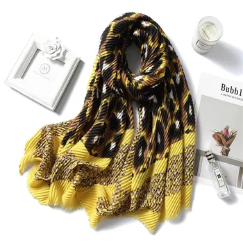 Winter scarf women twill cotton leopard Print Wrinkled long Scarf Shawl classices crinkle hijab neckerchief pashmina scarf ring
Winter scarf women twill cotton leopard Print Wrinkled long Scarf Shawl classices crinkle hijab neckerchief pashmina scarf ring