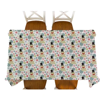 Christmas Decorative Table Cloth Cartoon snowman snowflake Tablecloth Square rectangle Dining Table Cover For Decor
Christmas Decorative Table Cloth Cartoon snowman snowflake Tablecloth Square rectangle Dining Table Cover For Decor