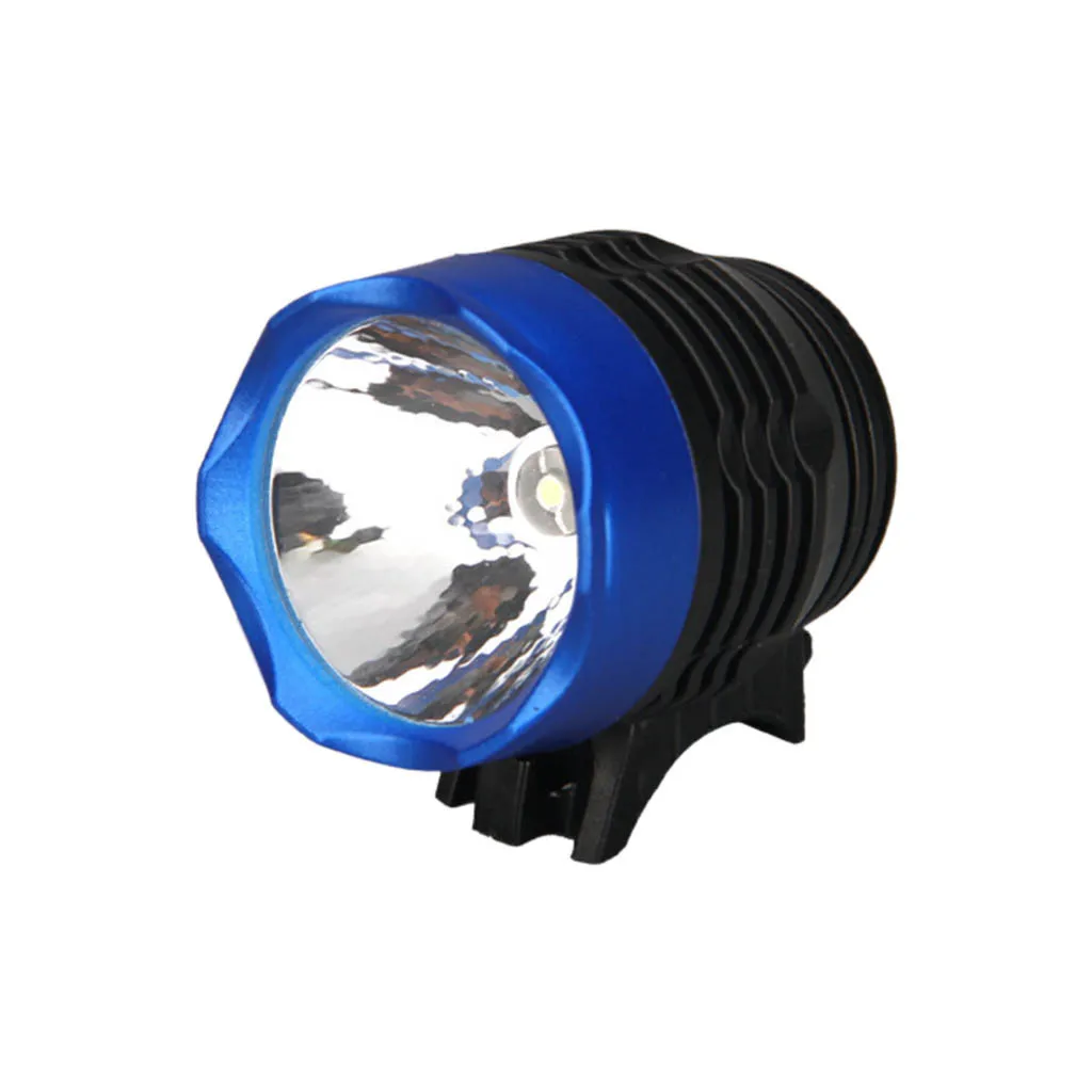 Фото Велосипедный светильник перезаряжаемый через USB 3000 люмен 3 режима головной для