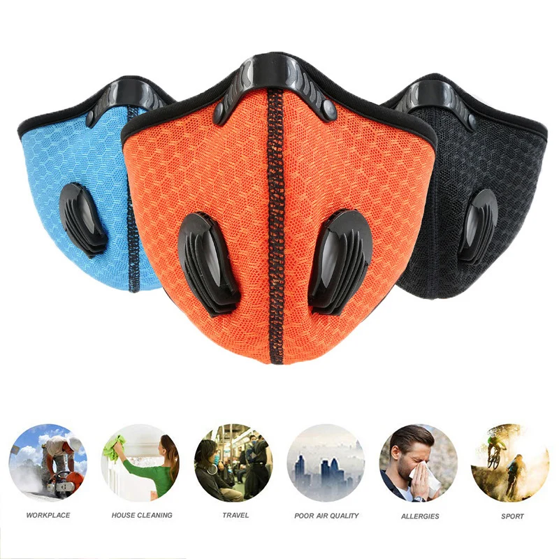 Anti Pollution PM2.5 Mouth Mask Dust Respirator Washable Reusable Masks Cotton Unisex Mouth Muffle for Allergy/Asthma/Travel
Anti Pollution PM2.5 Mouth Mask Dust Respirator Washable Reusable Masks Cotton Unisex Mouth Muffle for Allergy/Asthma/Travel