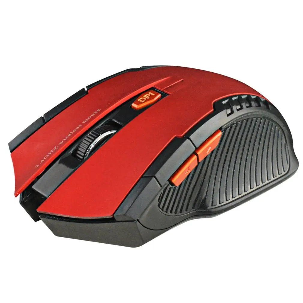 2.4GHz Adjustable 1200DPI 6 Buttons Optical Wireless Mouse Mice + USB receiver for Laptop, Desktop, Pro Game Notebook, PC
2.4GHz Adjustable 1200DPI 6 Buttons Optical Wireless Mouse Mice + USB receiver for Laptop, Desktop, Pro Game Notebook, PC