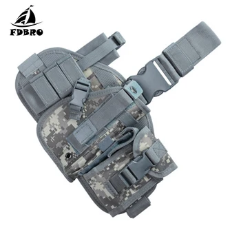 FDBRO Army Tactical Belt Gear Adjustable Hunting Pistol Drop Leg Stickers Design Nylon Platform Panel Pistol Holster Bag Pouch
FDBRO Army Tactical Belt Gear Adjustable Hunting Pistol Drop Leg Stickers Design Nylon Platform Panel Pistol Holster Bag Pouch