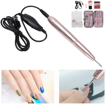 19000RPM Multi-Functional Portable Electric Nail Drill Pen Nail Clipper Set Manicure Tool Nail Art Drill
19000RPM Multi-Functional Portable Electric Nail Drill Pen Nail Clipper Set Manicure Tool Nail Art Drill