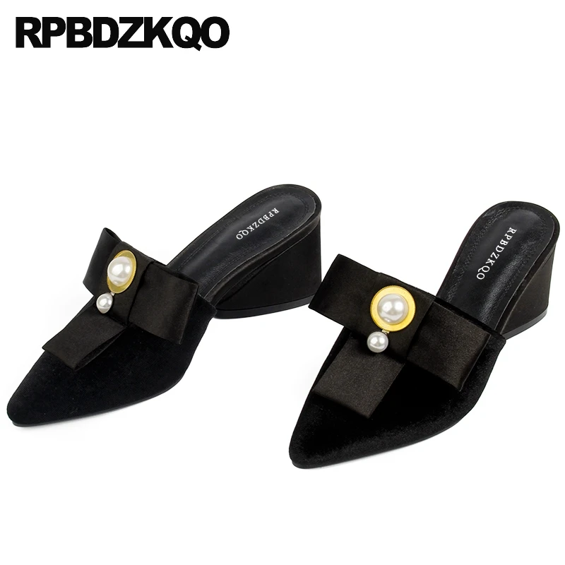 black velvet chunky medium heels dress shoes women pointed toe 2019 pearl discount size 4 34 pumps block mules slipper cute bow
black velvet chunky medium heels dress shoes women pointed toe 2019 pearl discount size 4 34 pumps block mules slipper cute bow