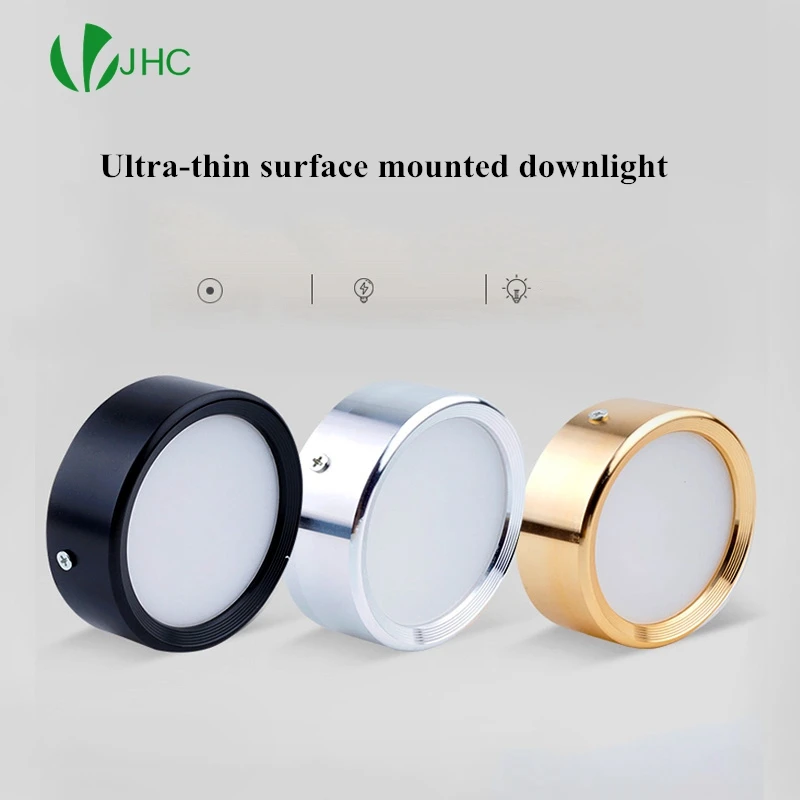 1 pcs surface mounted downlight 3W 5W 7W 9W 12W AC86V~220V LED ceiling light round ultra-thin spotlight indoor lighting
1 pcs surface mounted downlight 3W 5W 7W 9W 12W AC86V~220V LED ceiling light round ultra-thin spotlight indoor lighting