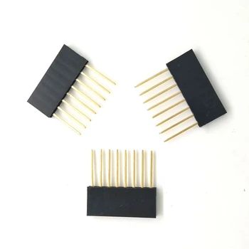 500pcs Pin Header 8 pin 2.54MM 10MM Long Needle Female Pin Header Strip Stackable Header 8pin
500pcs Pin Header 8 pin 2.54MM 10MM Long Needle Female Pin Header Strip Stackable Header 8pin