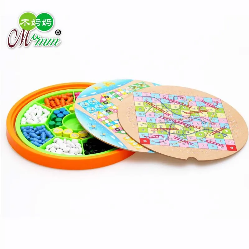 Children Wood Checkers Aeroplane Chess Five in One Multi-functional Wuzi Chess Educational Toy Large Size
Children Wood Checkers Aeroplane Chess Five in One Multi-functional Wuzi Chess Educational Toy Large Size