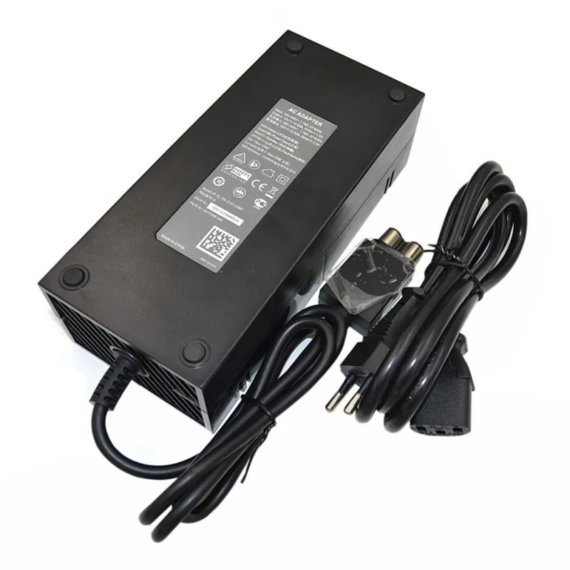 

Design For Microsoft Xbox One Console Power Supply Brick Charger AC Adapter Power Supply Charger Cord Cable100V-245V-2A EU US