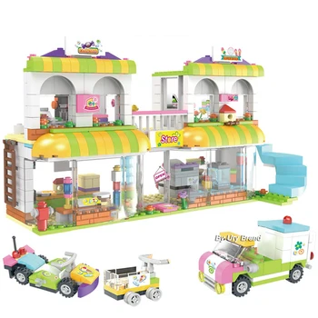 689pcs Friends Series Shopping Supermaket Model Building Blocks Toys For Children Girls Education DIY Gift 
689pcs Friends Series Shopping Supermaket Model Building Blocks Toys For Children Girls Education DIY Gift
