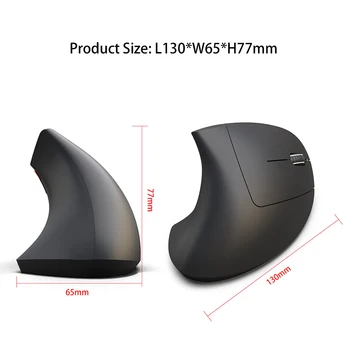 HXSJ Bluetooth 3.0 Wireless Gaming Mouse Ergonomic Bluetooth 3.0 Vertical Mouse 800/1600/2400DPI Computer 5D For PC Laptop
HXSJ Bluetooth 3.0 Wireless Gaming Mouse Ergonomic Bluetooth 3.0 Vertical Mouse 800/1600/2400DPI Computer 5D For PC Laptop
