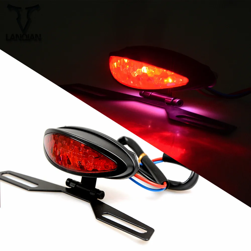Universal Motorcycle Tail Light Red LED Rear Lamp Turn Brake Light Turn Signals FOR YAMAHA MT09 MT07 FZ10 MT10 Tmax 500 Tmax530
Universal Motorcycle Tail Light Red LED Rear Lamp Turn Brake Light Turn Signals FOR YAMAHA MT09 MT07 FZ10 MT10 Tmax 500 Tmax530