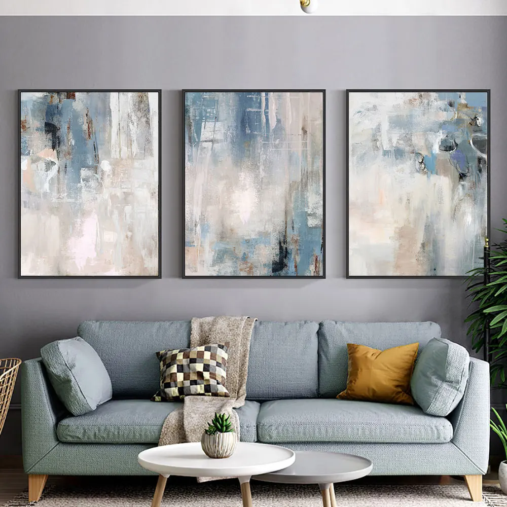 Blue Modern Style Abstract Wall Poster Nordic Canvas Print Painting Contemporary Art Decoration Picture For Living Room Decor
Blue Modern Style Abstract Wall Poster Nordic Canvas Print Painting Contemporary Art Decoration Picture For Living Room Decor
