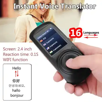 Portable Voice Translator Two-Way Real Time16 Multi-Language Instant Smart Voice Translator For Learning Travelling Business
Portable Voice Translator Two-Way Real Time16 Multi-Language Instant Smart Voice Translator For Learning Travelling Business